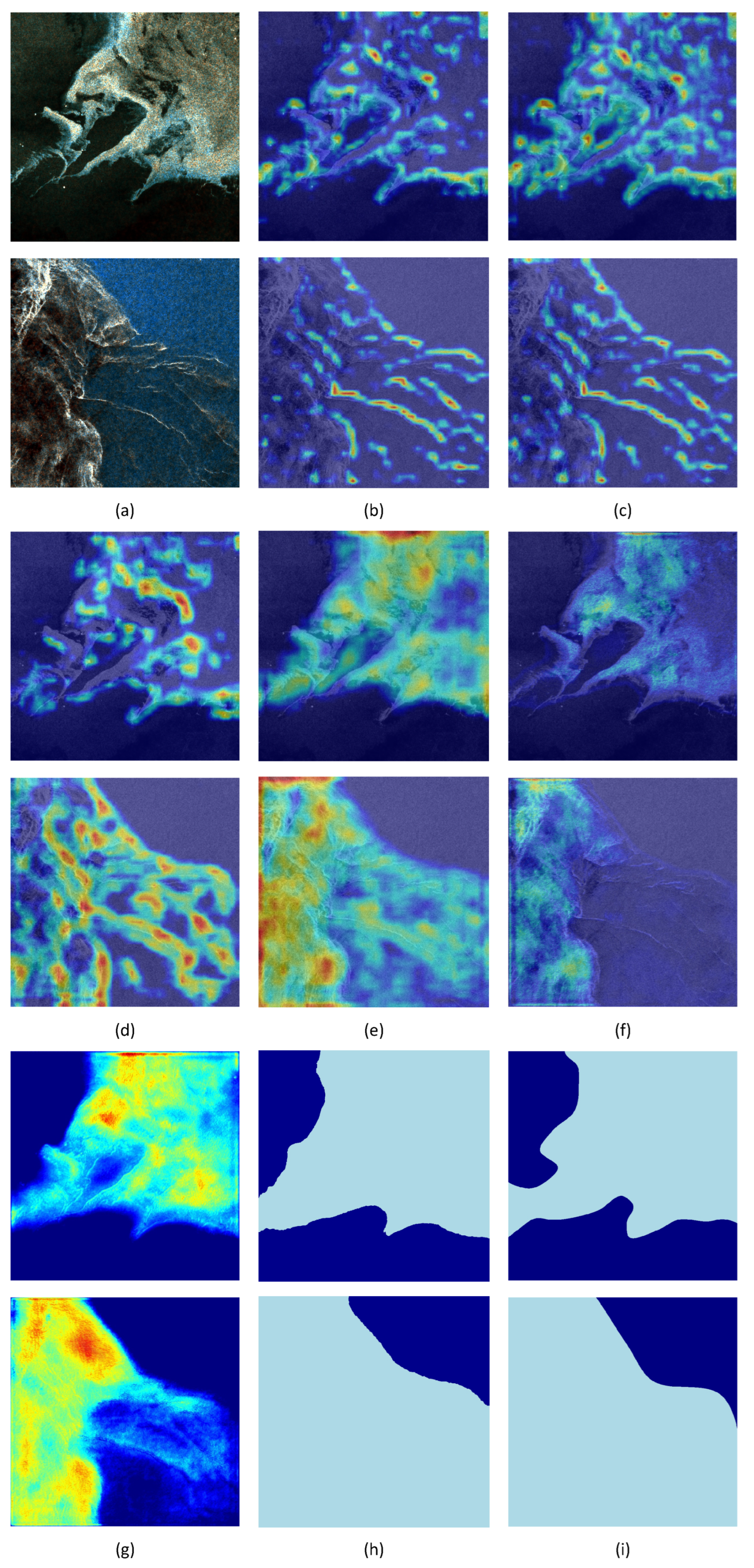 Sea Ice and Water Segmentation in SAR Imagery Based on Polarization ...