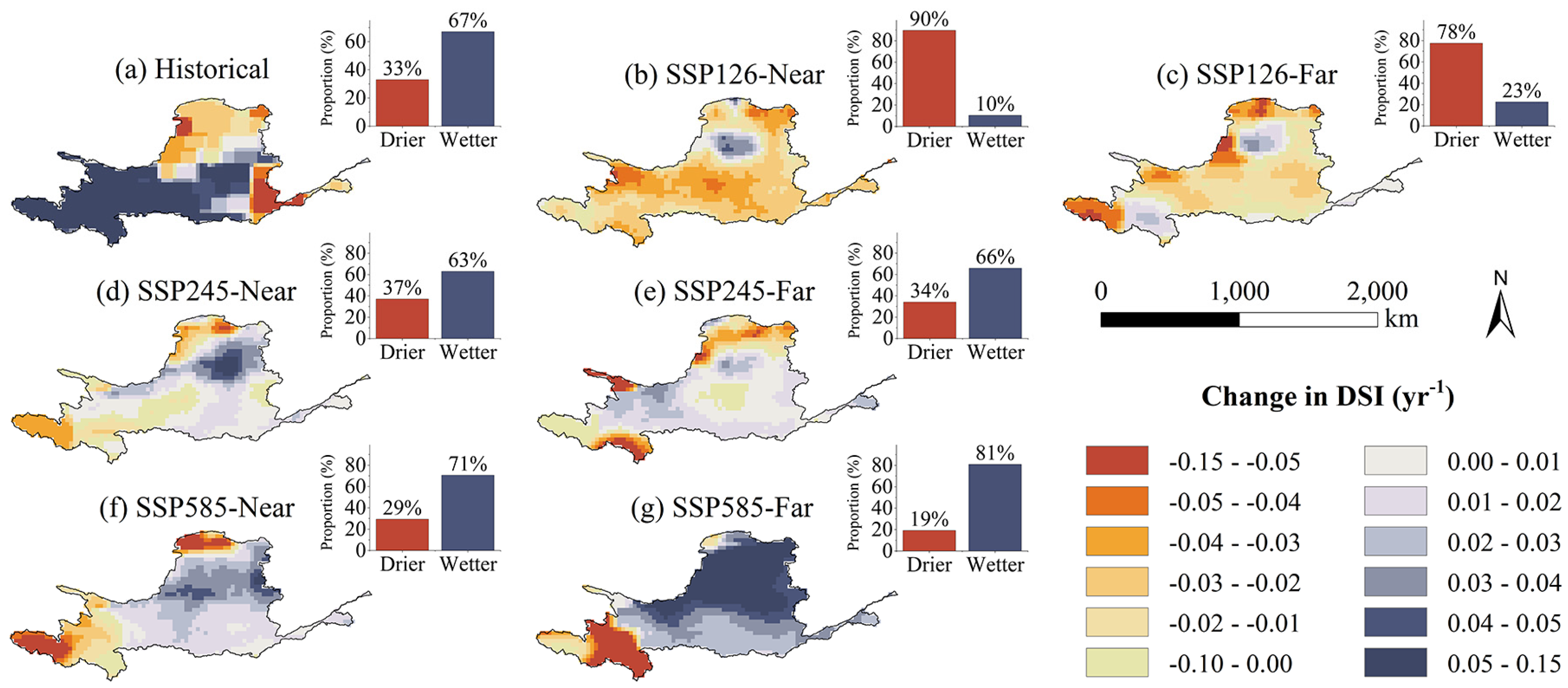 Investigating the Dry–Wet Differentiation of the Yellow River Basin ...