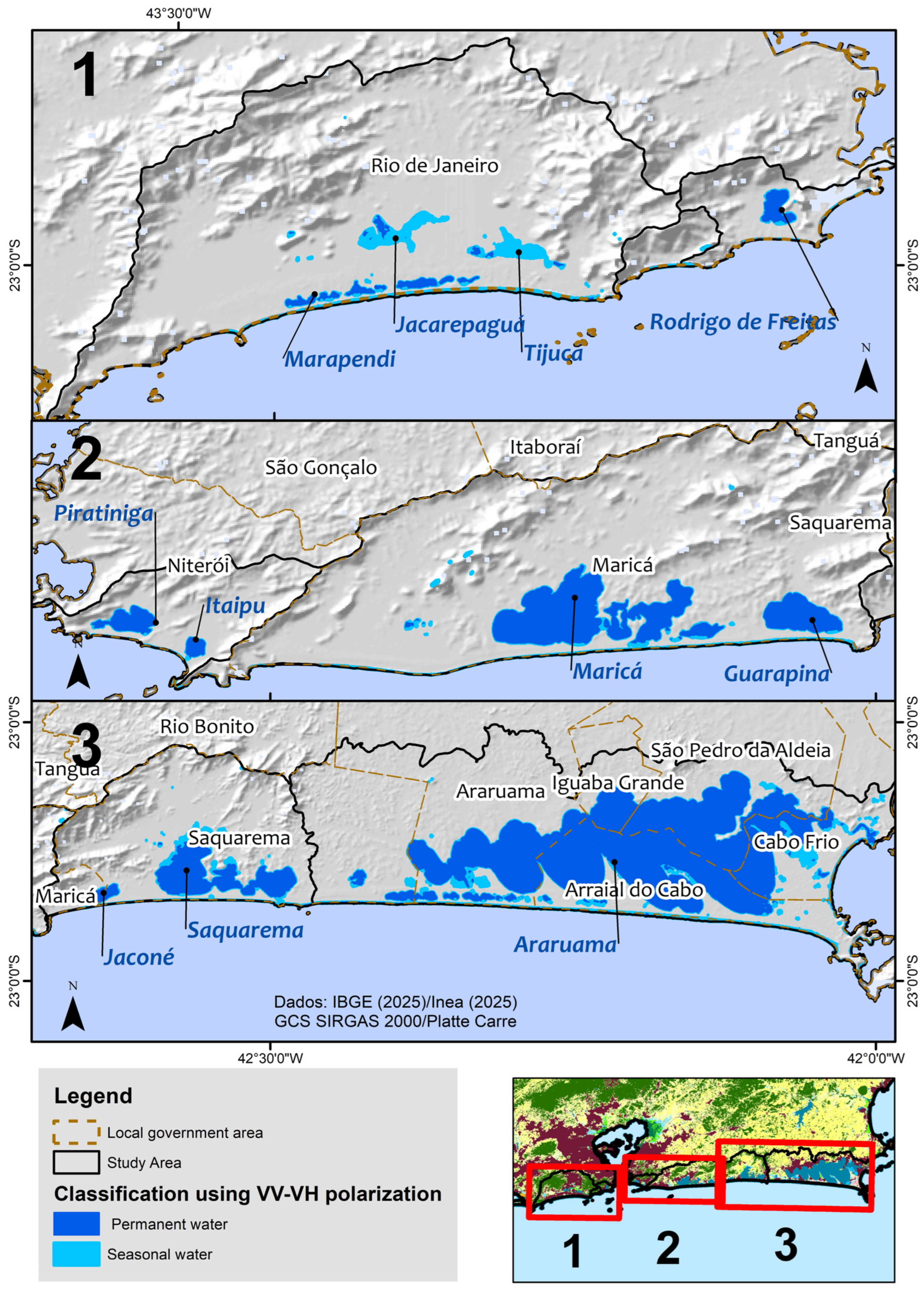 Per Rio Classification Multitemporal Classification of Water Bodies in the Lagoon Complexes of ...