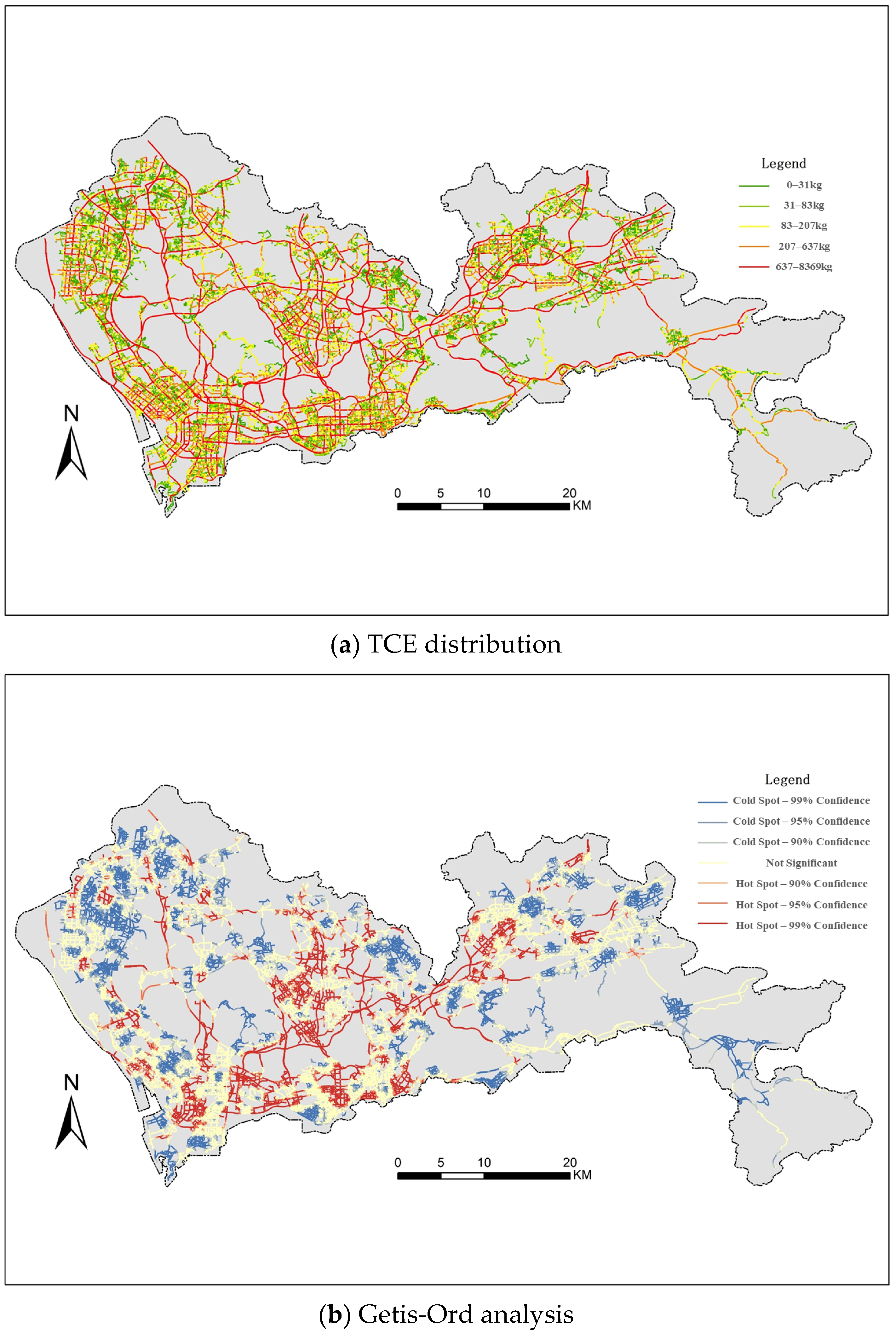 Assessing the Impact of Local Traffic Carbon Emissions on Urban Road ...