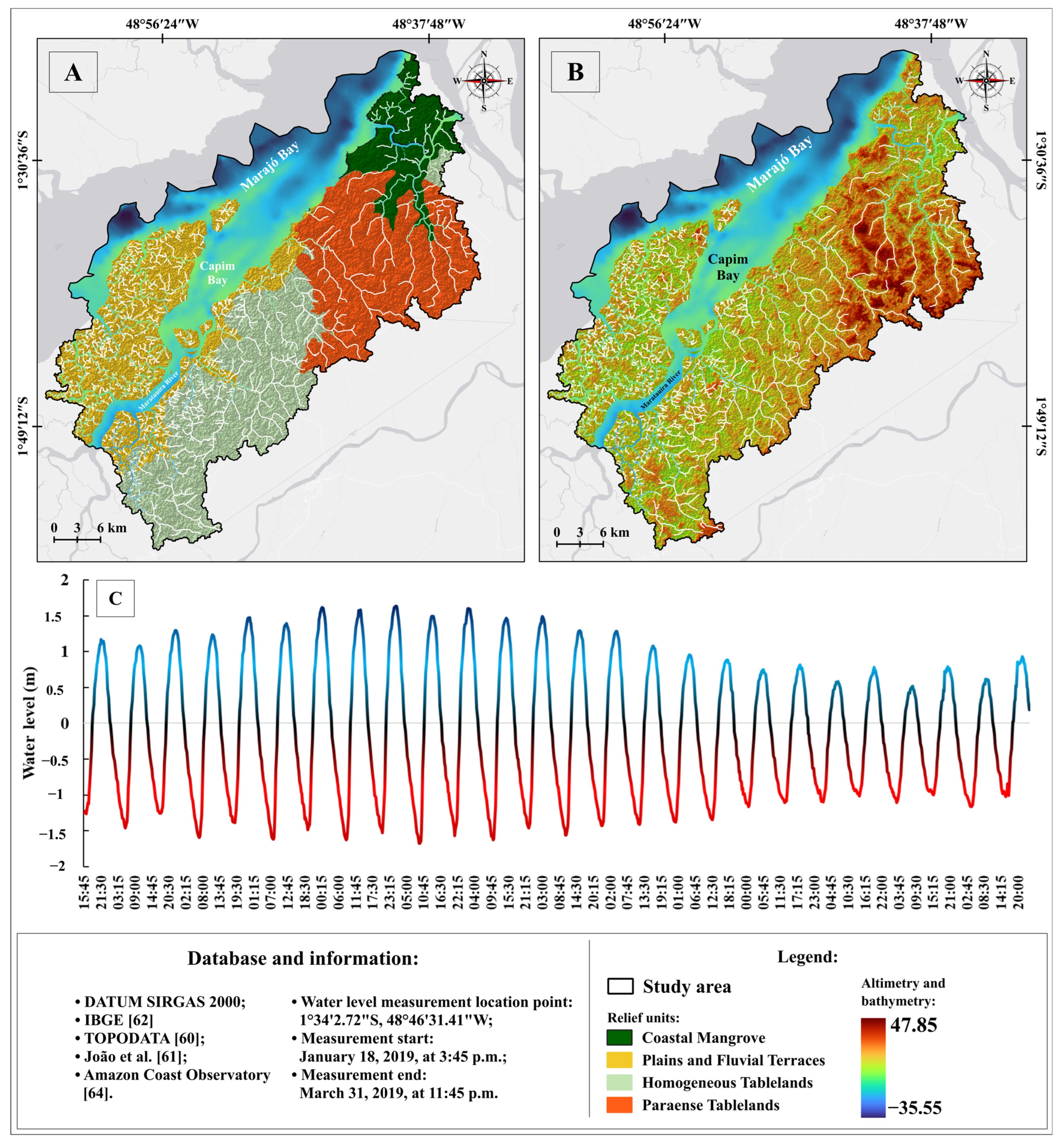 Southeastern Delta's Flood-Driven Landscape Dynamics in Southeastern Amazon Delta-Estuary ...