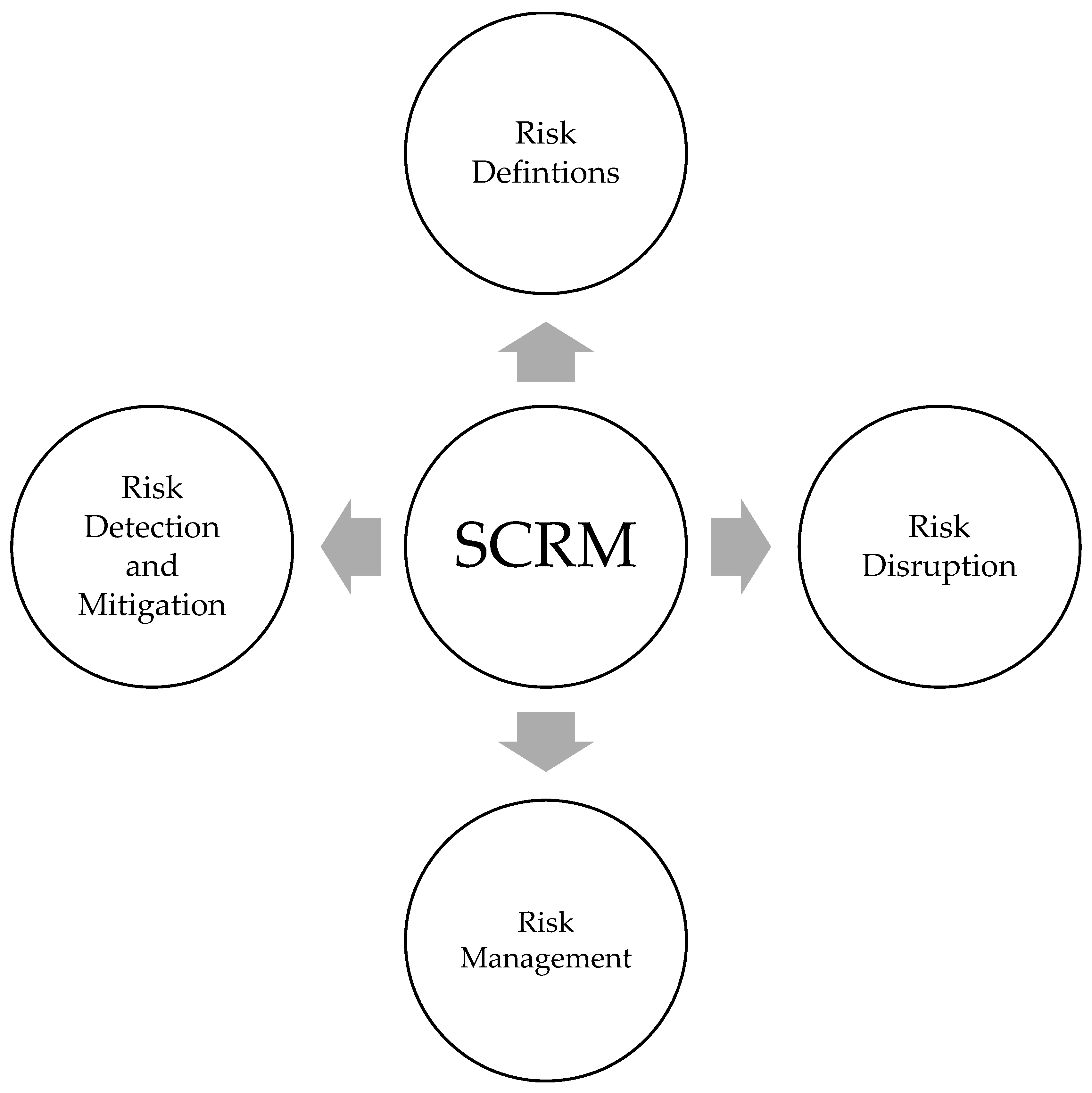 literature review risk management in supply chain