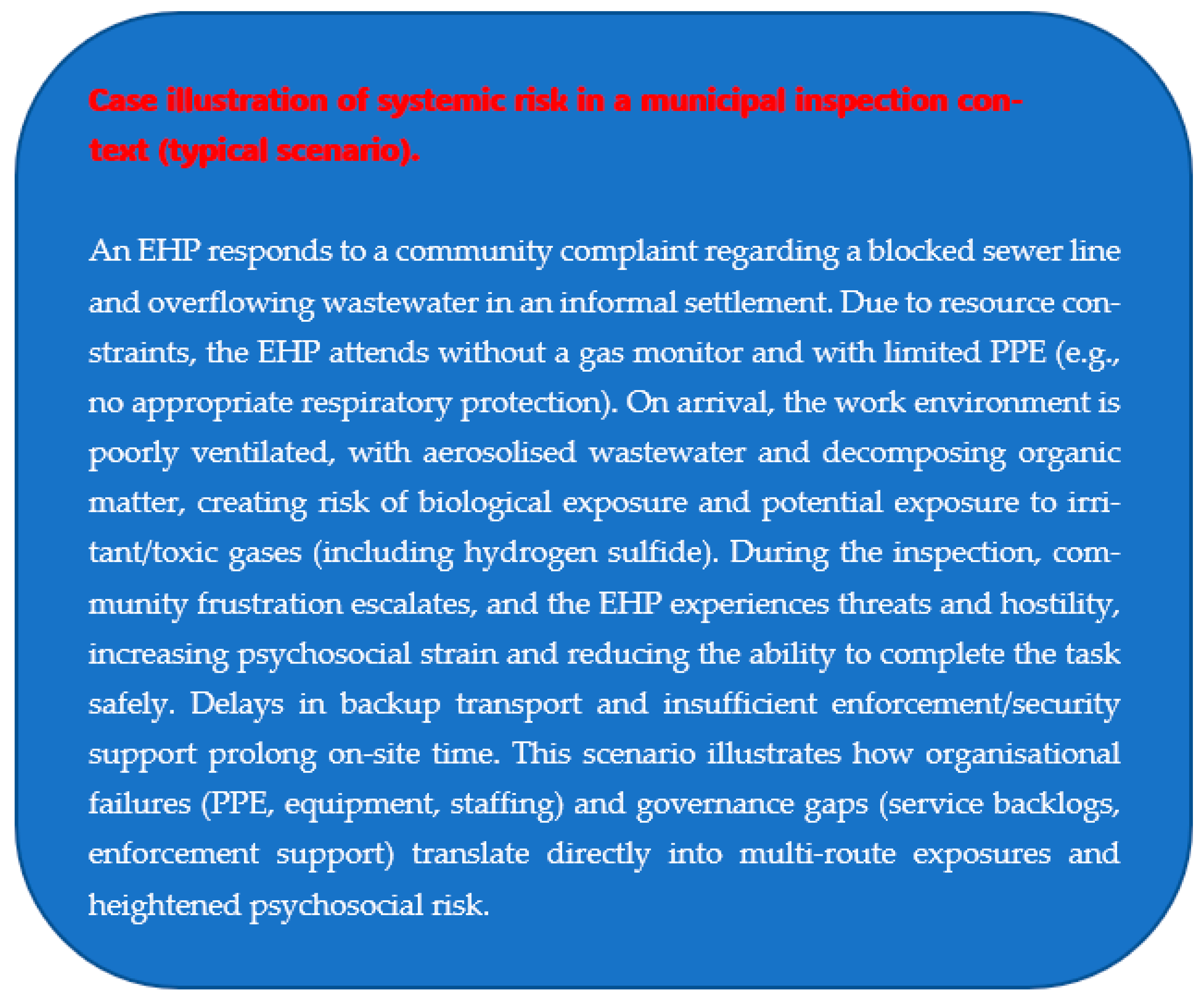 Occupational Health and Safety Challenges Faced by Environmental Health ...