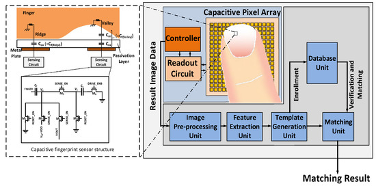 Sensors Free Full Text Cmos Capacitive Fingerprint Sensor Based On Differential Sensing 6168