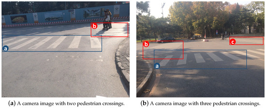 A Coarse-to-Fine Framework for Multiple Pedestrian Crossing Detection