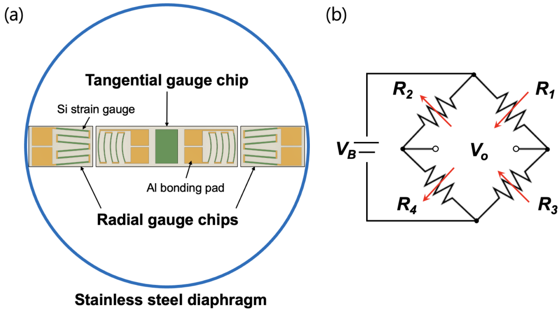 Sensors Free FullText Reciprocating Arc Silicon Strain Gauges