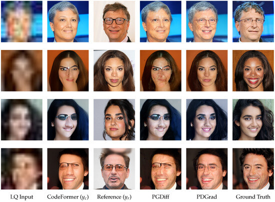 PDGrad: Guiding Diffusion Model for Reference-Based Blind Face ...