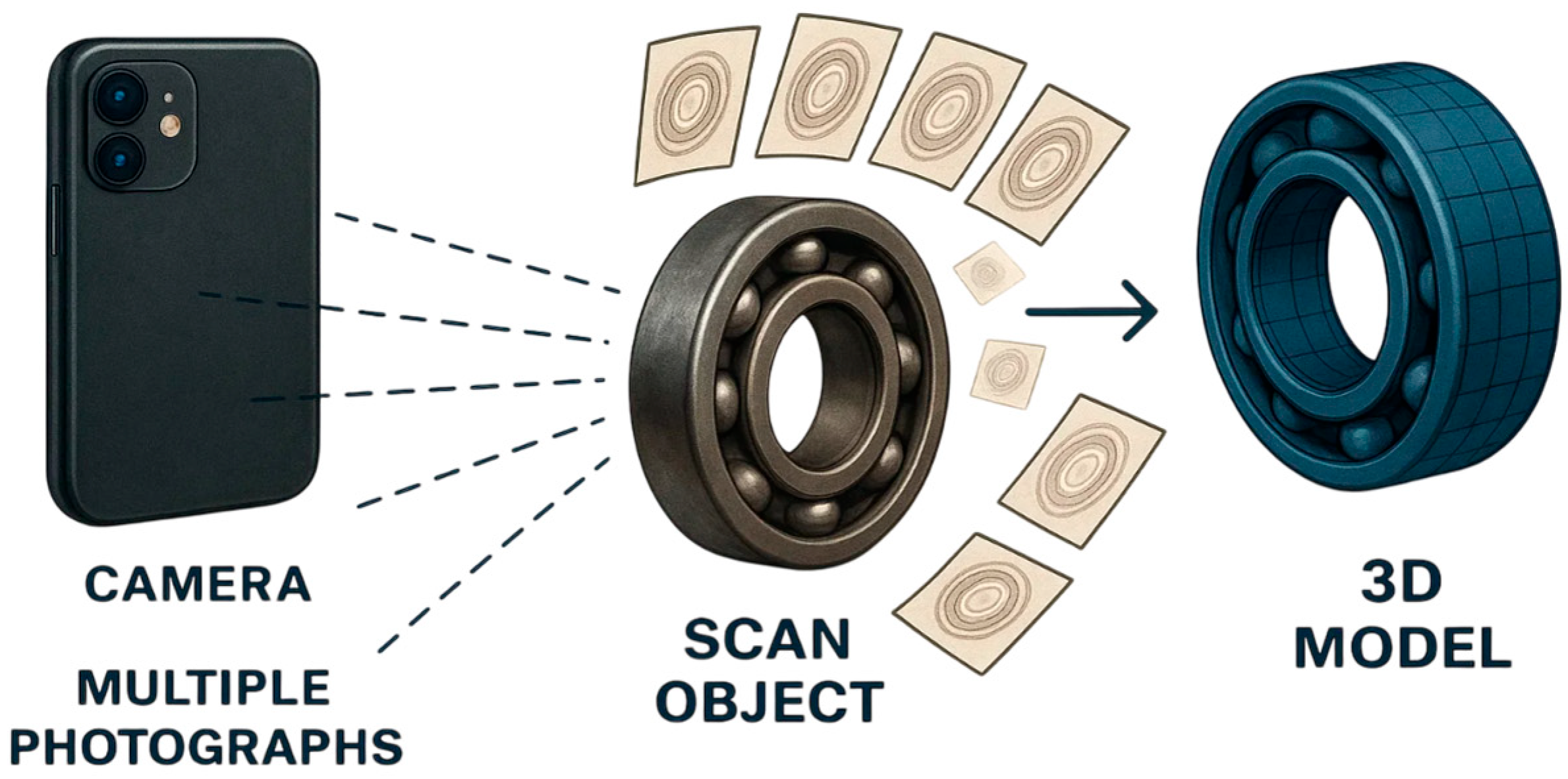Methodology of Object Reconstruction by Photogrammetry and Structured ...