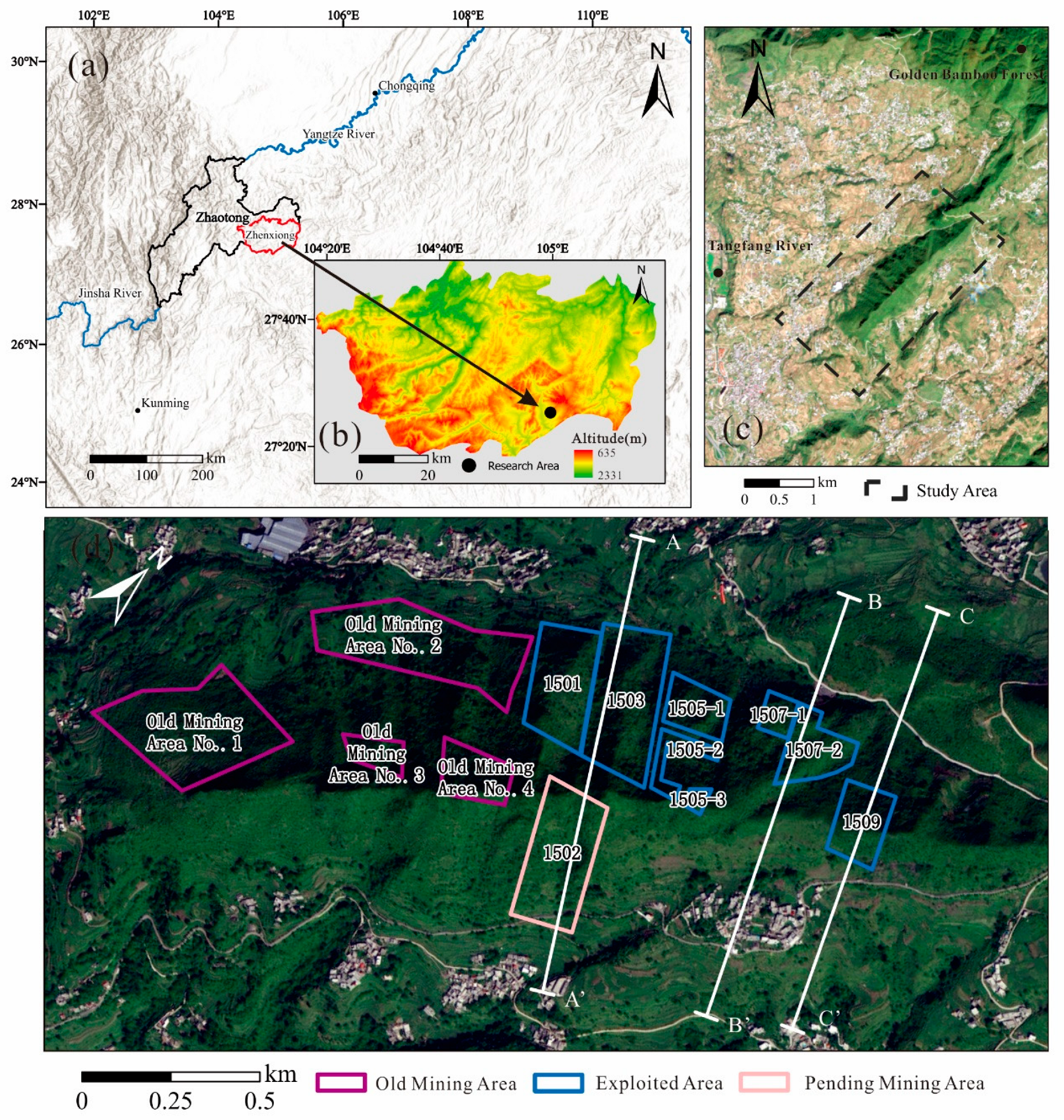 Not Steap Ridge Mechanisms of Mining-Induced Surface Hazards Beneath Steep Ridge-Type ...