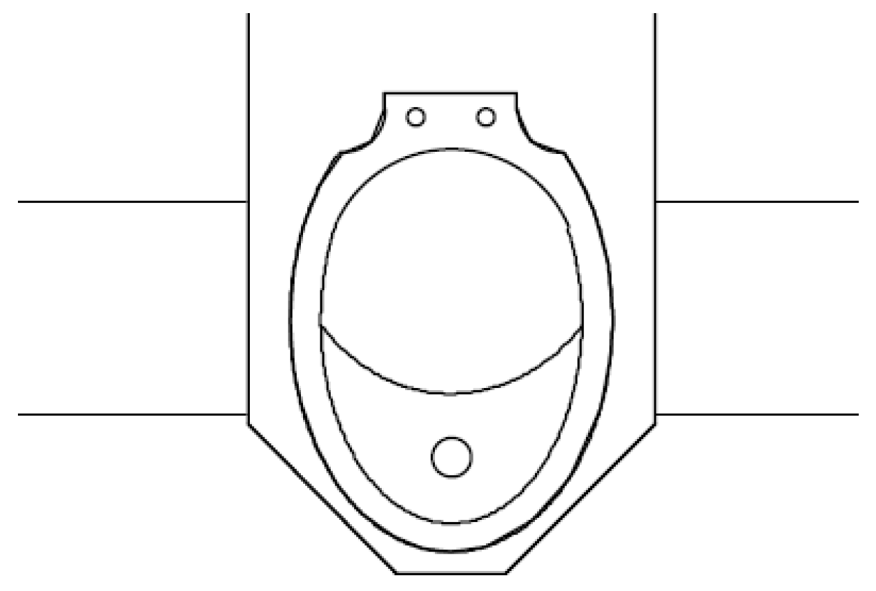  Pee-Litical Targets, Motion Activated Toilet Target