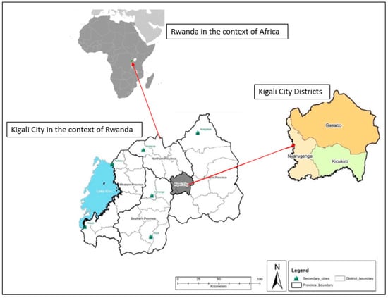 plan de la ville du Rwanda