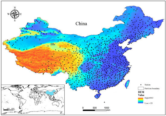 Spatiotemporal Distribution of Drought and Humidity in China Based on ...