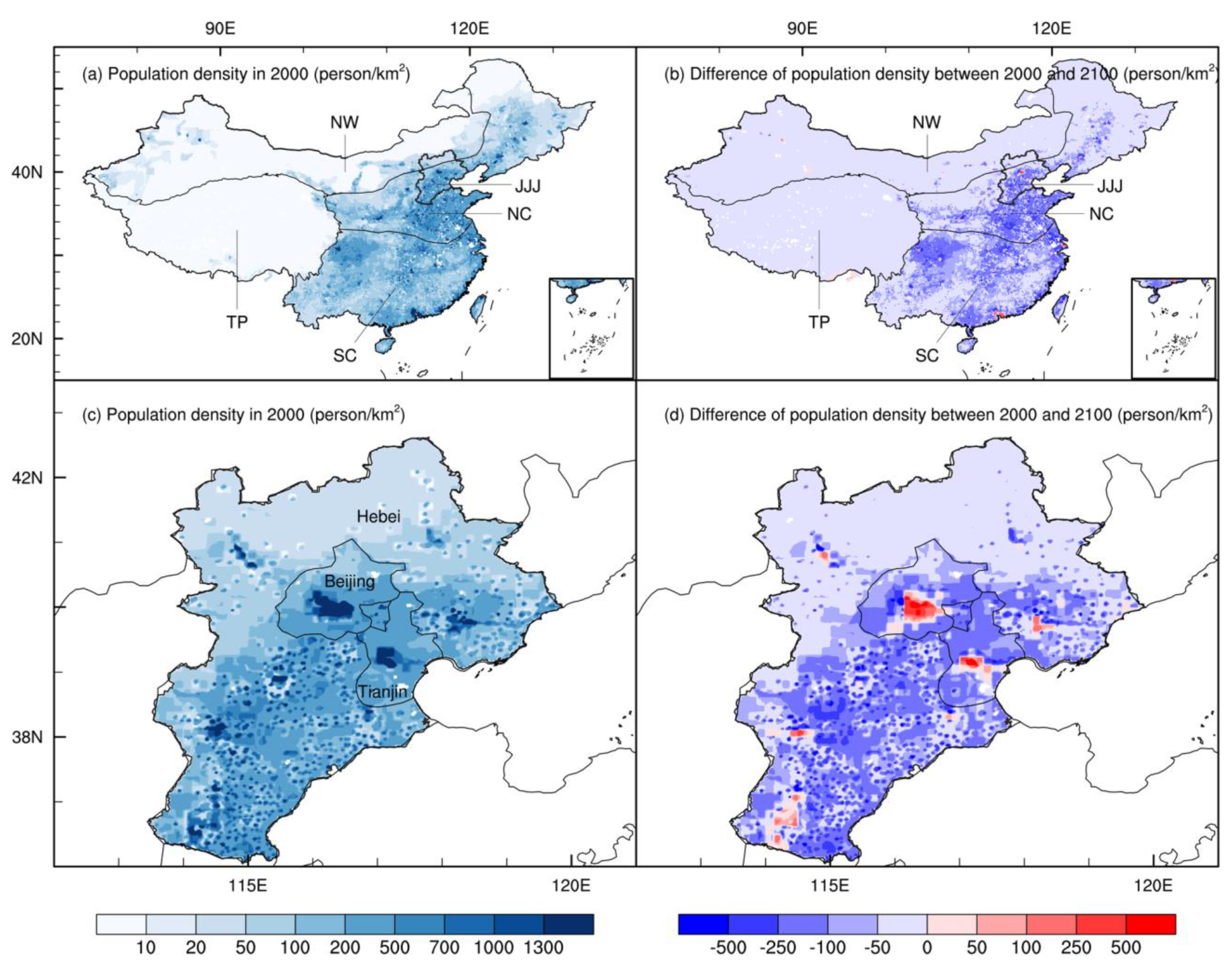 Predicting Changes in Population Exposure to Precipitation