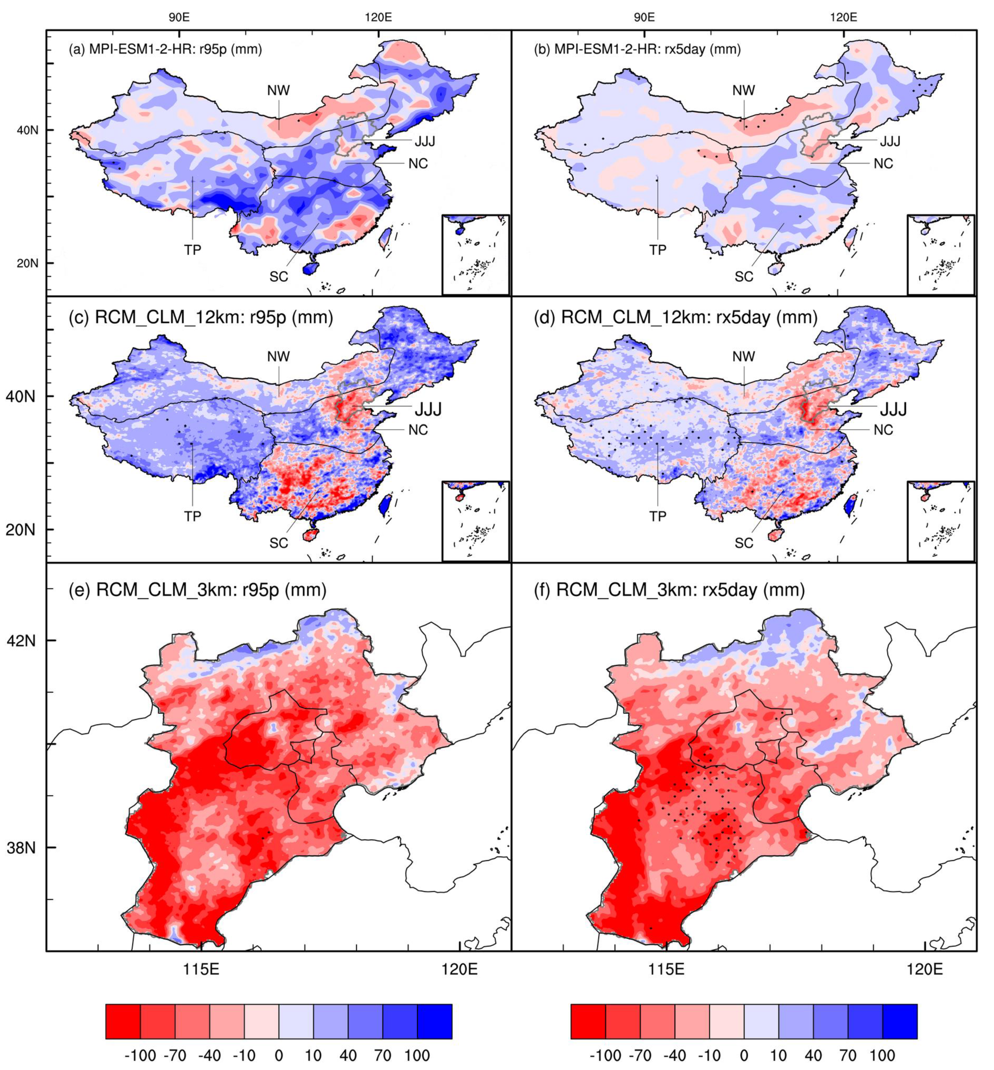 Predicting Changes in Population Exposure to Precipitation