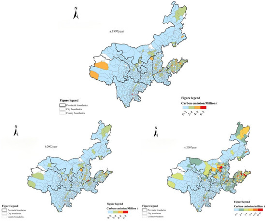 Assessing the Spatial Distribution of Carbon Emissions and Influencing ...