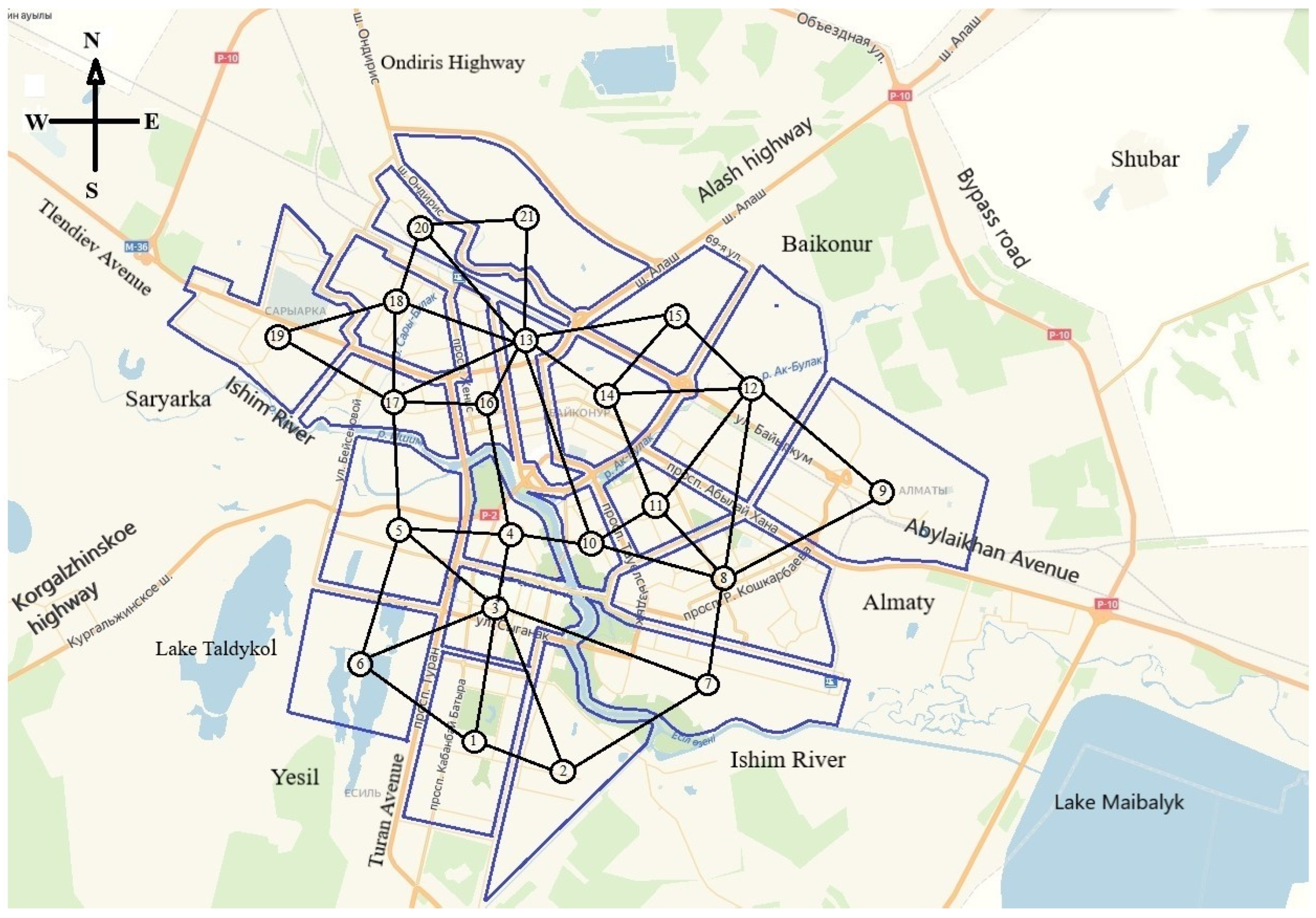 Improving the Transport and Logistic Infrastructure of a City Using the ...