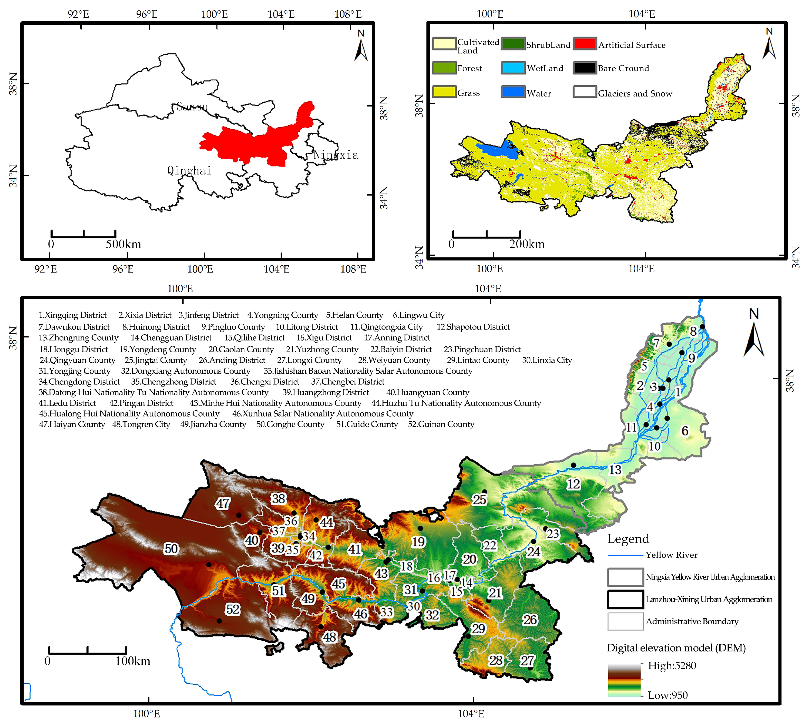 Research on the Spatial Pattern and Driving Mechanism of Urban