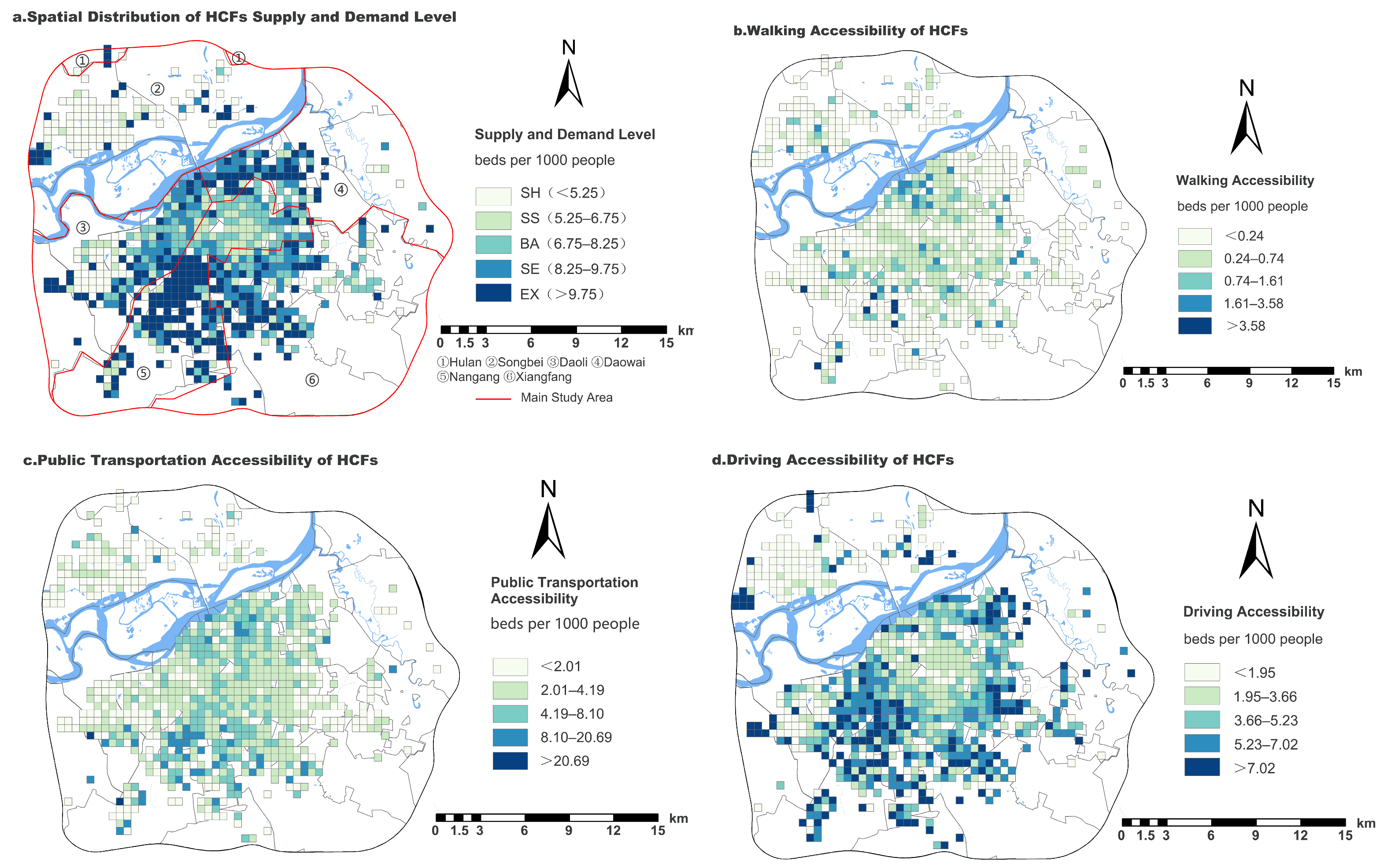 Urban Health Resource Supply and Demand Assessment and Clustering ...
