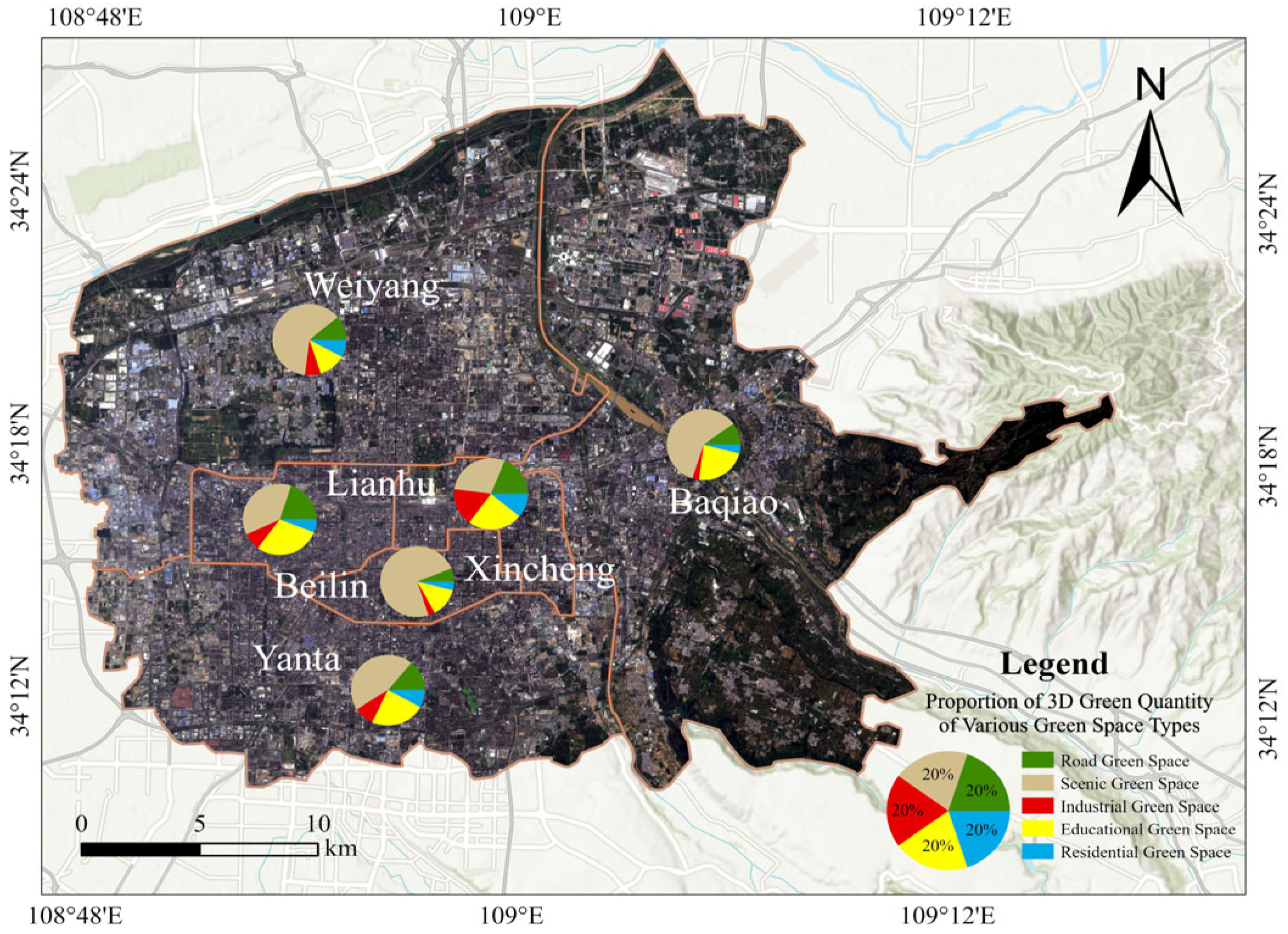 Assessing the Ecological Benefits of Urban Green Spaces Based on 3D ...