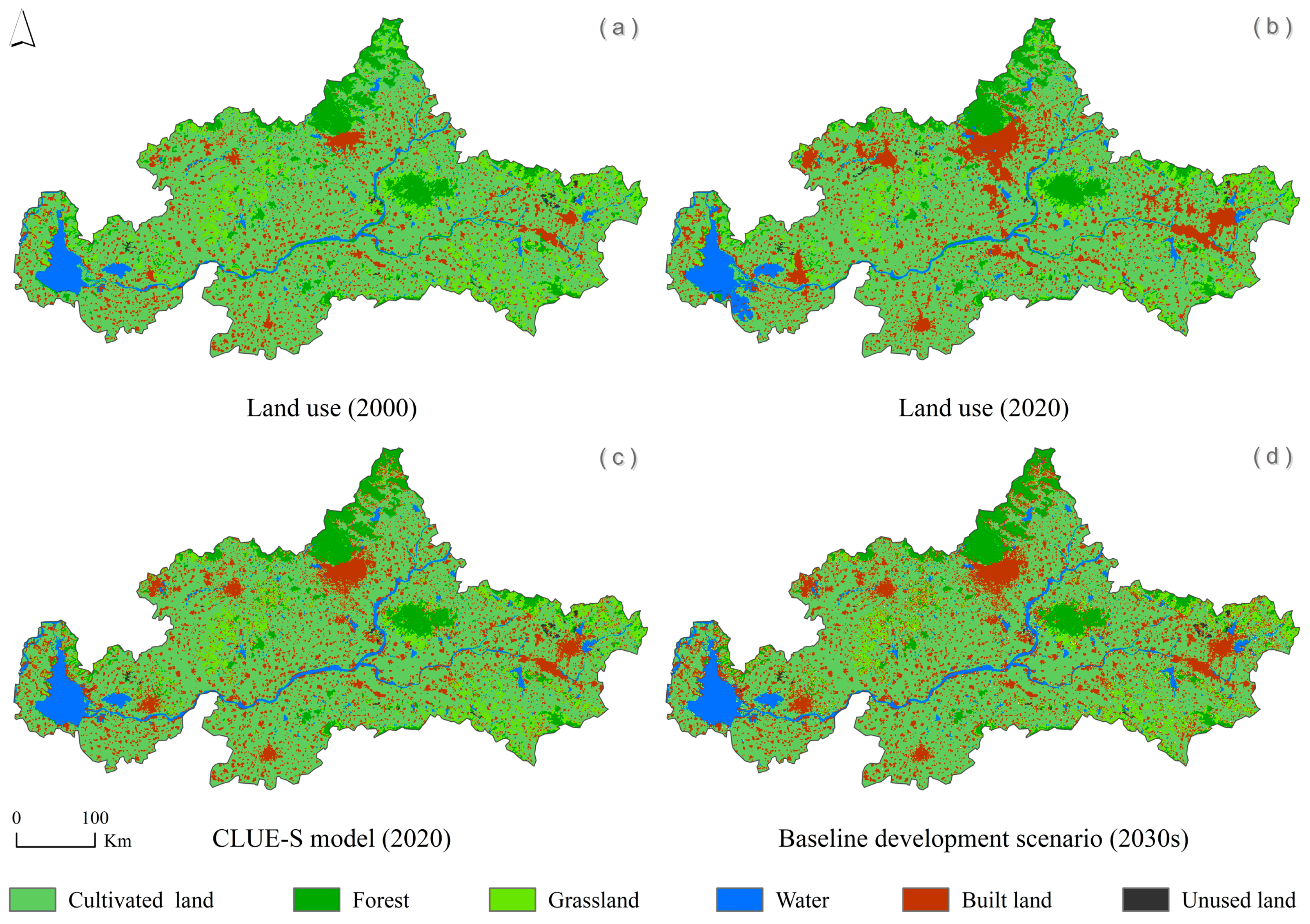 Potential Suitability and Spatial Dynamics of Land Use Under Climate Change