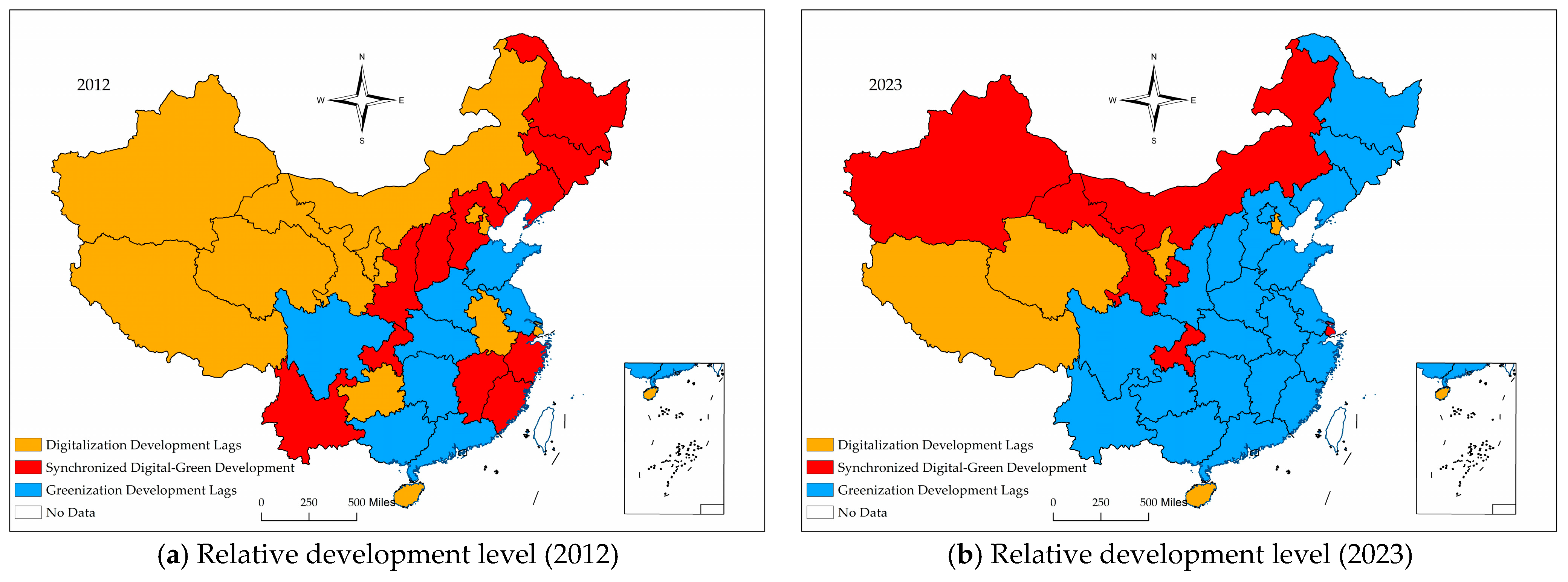 Spatiotemporal Characteristics and Obstacle Factors of Digital–Green ...