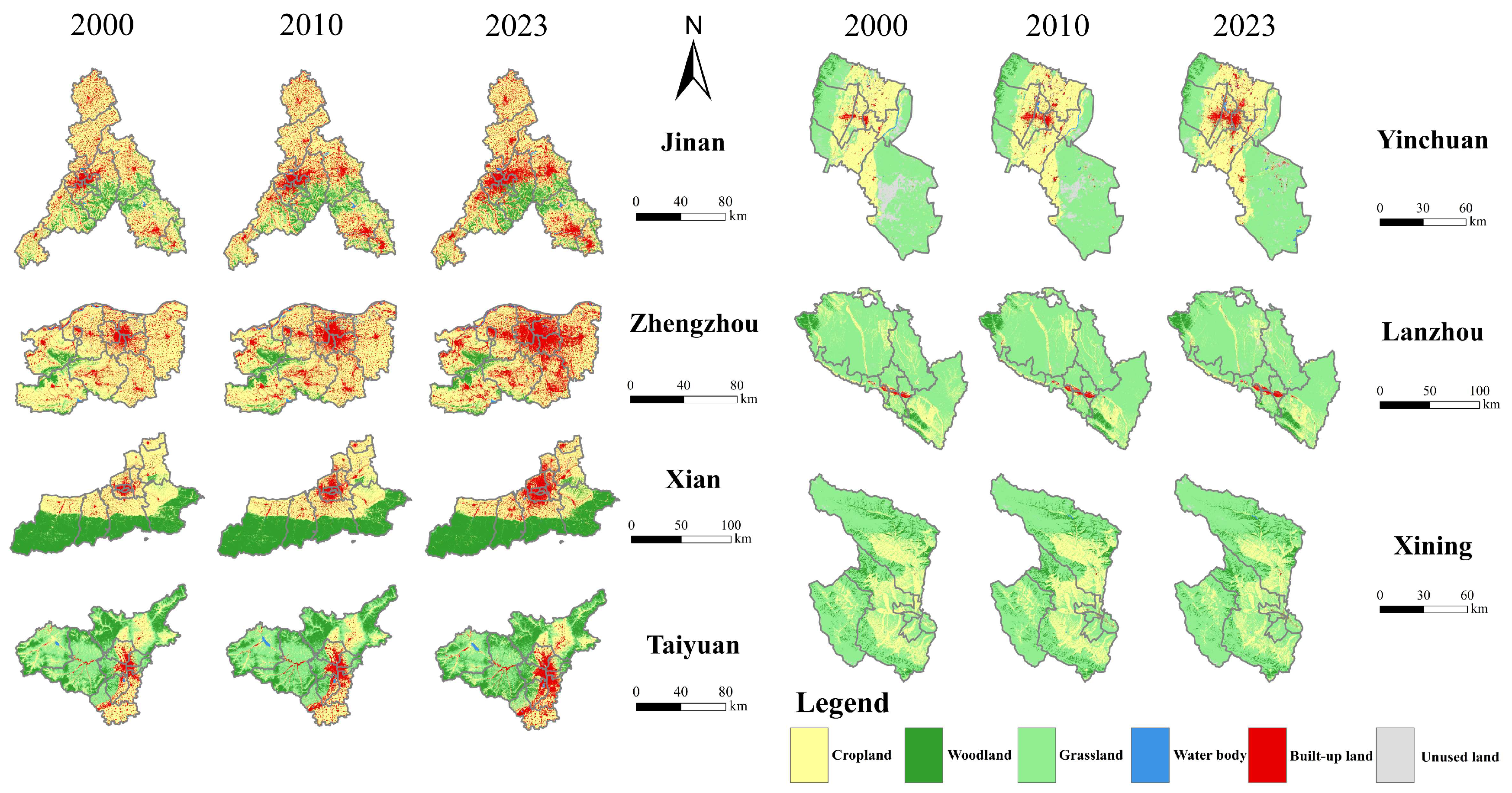 Spatiotemporal Dynamics of Urban Expansion and the Thermal Environment ...