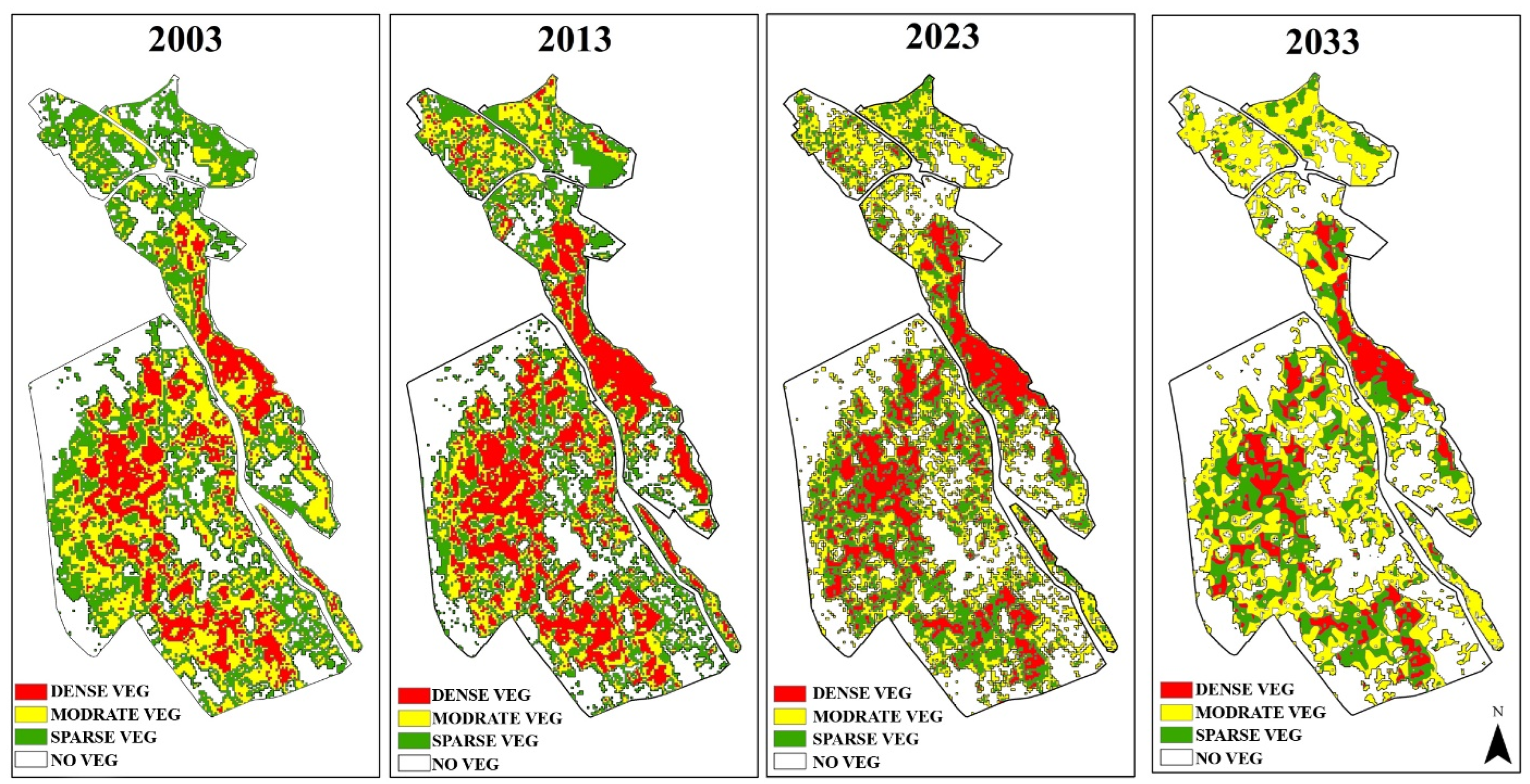 Spatiotemporal Assessment and Prediction of Land Use and Land Cover ...