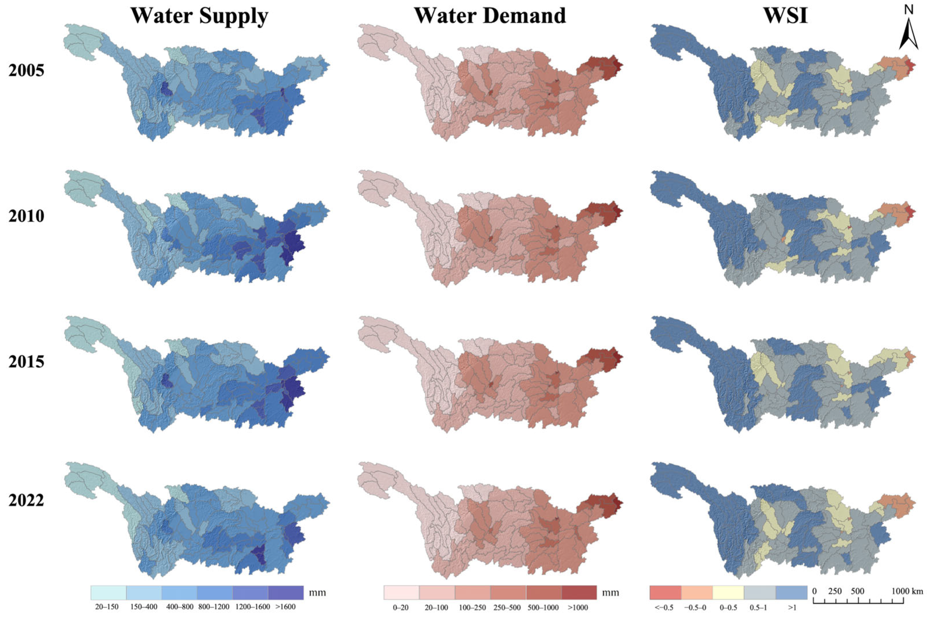 Spatiotemporal Dynamics and Driving Mechanisms of Water Ecosystem ...
