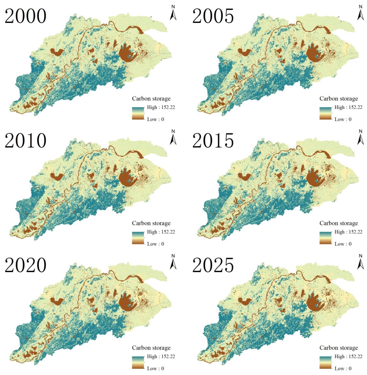 Spatiotemporal Heterogeneity and Driving Forces of Carbon Storage in ...