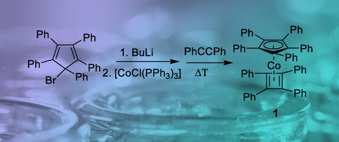 (&eta;<sup>4</sup>-Tetraphenylcyclobutadiene)-(&eta;<sup>5</sup>-pentaphenylcyclopentadienyl)-cobalt