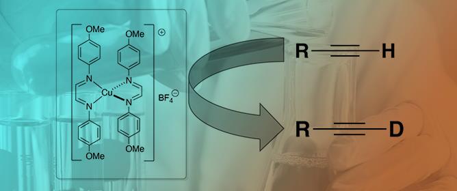 Straightforward and Efficient Deuteration of Terminal Alkynes with Copper Catalysis