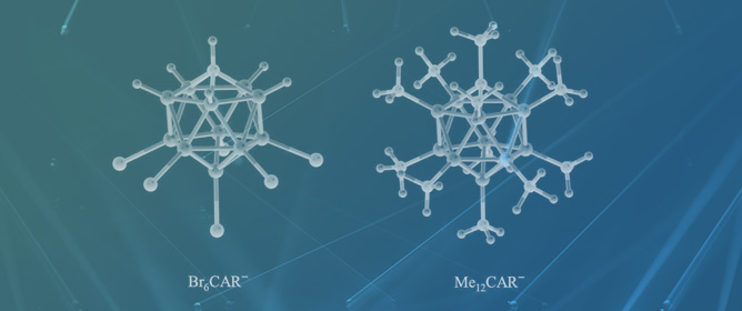 Crystal Engineering of Cation-Radical Salts with Weakly Coordinating Carbadodecaborate Anions