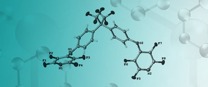 4,4&prime;-(((Perfluoropropane-2,2-diyl)bis(4,1-phenylene))bis(oxy))-bis(2,3,5,6-tetrafluoropyridine)