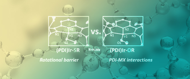 Syntheses, Crystal and Electronic Structures of Rhodium and Iridium Pyridine Di-Imine Complexes with O- and S-Donor Ligands