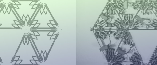 PARTS&mdash;A 2D Self-Reconfigurable Programmable Mechanical Structure