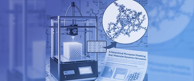 A Hierarchical Nano to Micro Scale Modelling of 3D Printed Nano-Reinforced Polylactic Acid: Micropolar Modelling and Molecular Dynamics Simulation