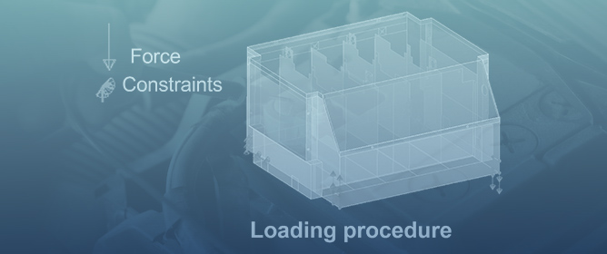 Multi-Objective Optimisation of the Battery Box in a Racing Car