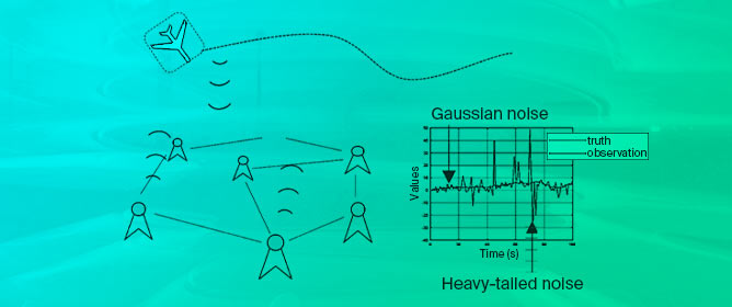 Distributed Consensus Multi-Distribution Filter for Heavy-Tailed Noise