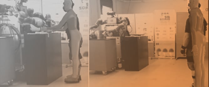 Upper-Limb and Low-Back Load Analysis in Workers Performing an Actual Industrial Use-Case with and without a Dual-Arm Collaborative Robot