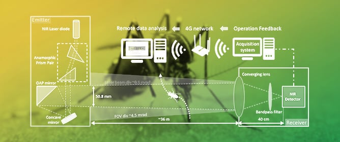 Monitoring Mosquito Abundance: Comparing an Optical Sensor with a Trapping Method