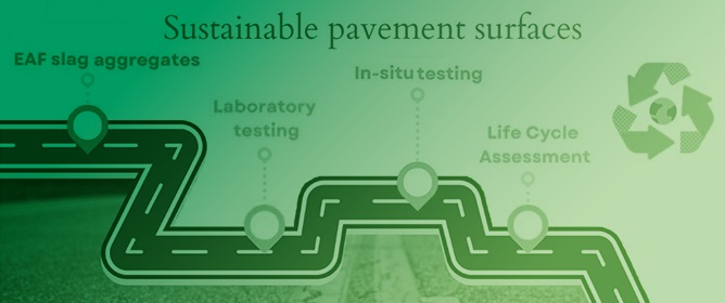 Steel Slag Asphalt Mixtures for Sustainable Pavement Surface Courses