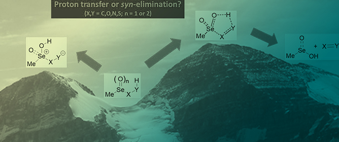 A Computational Study of Heteroatom Analogues of Selenoxide and Selenone <em>syn</em> Eliminations