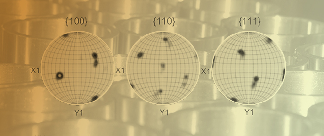 Two-Dimensional X-Ray Diffraction Analysis of Texture and Grain Size of Additively Manufactured Alloys