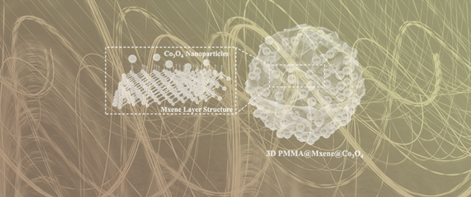 High Absorption of Electromagnetic Waves Based on 3D PMMA@Mxene@Co<sub>3</sub>O<sub>4</sub> Composite