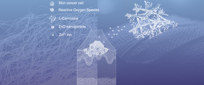 Bionanohybrid Nanofibrous Wound Dressing for Post-Surgical Treatment of Melanoma