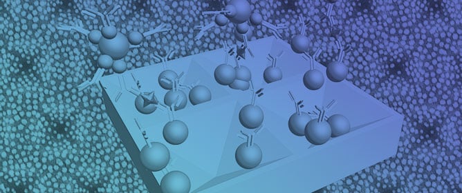 Inverted Pyramid Nanostructures Coupled with a Sandwich Immunoassay for SERS Biomarker Detection