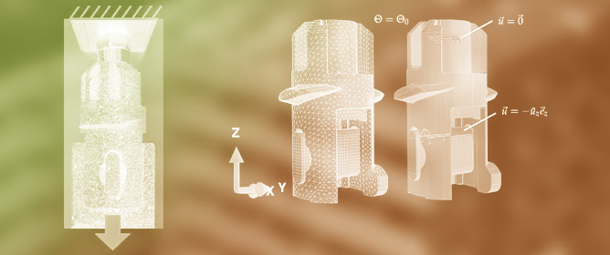 Modeling and Simulation of the Aging Behavior of a Zinc Die Casting Alloy