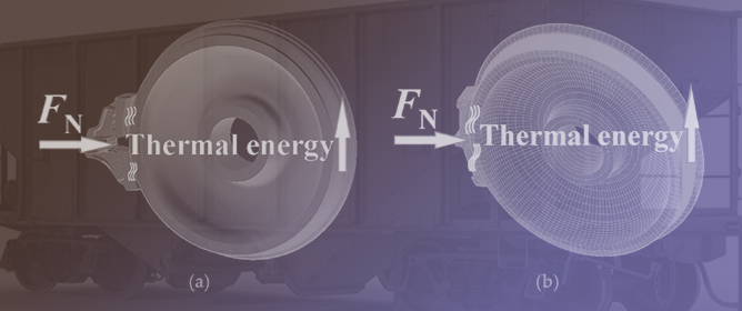 Development of a Non-Uniform Heat Source Model for Accurate Prediction of Wheel Tread Temperature on Long Downhill Ramps