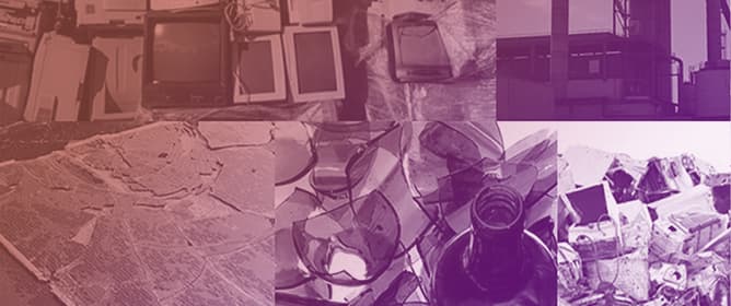 Utilisation of Different Types of Glass Waste as Pozzolanic Additive or Aggregate in Construction Materials