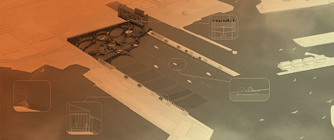 Between Water and Land: An Urban and Architectural Response to Climate Change in Red Hook, Brooklyn